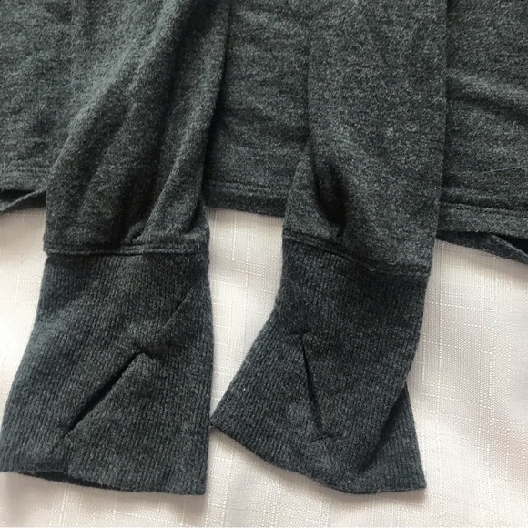 Athleta Duran Dolman Drop Waist Tunic Long Sleeve Gray Dress Size XL - Picture 9 of 15